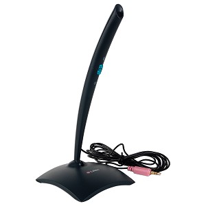 Labtec 3.5mm Desktop Multimedia Boom Microphone-Detachable Base